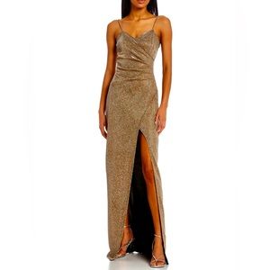 Great Copper Prom/Evening Gown With Black Undertone